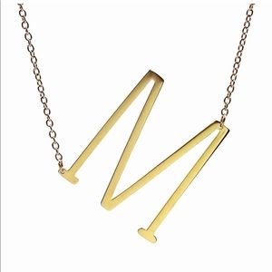 Savvy Cie initial necklace